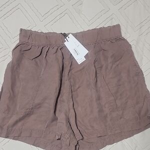 High Waist Mauve Shorts for Women